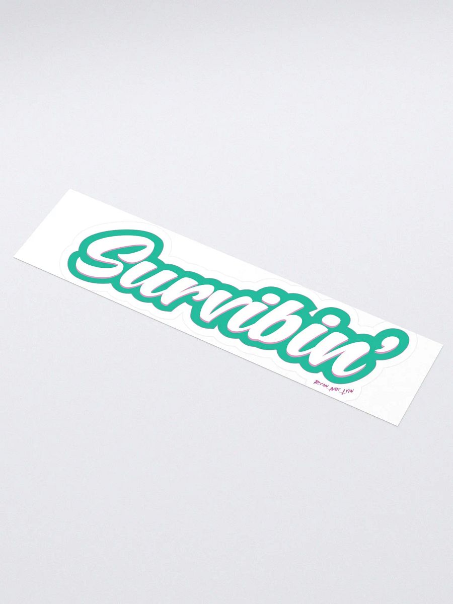 Survibin' Strip Sticker product image (1)