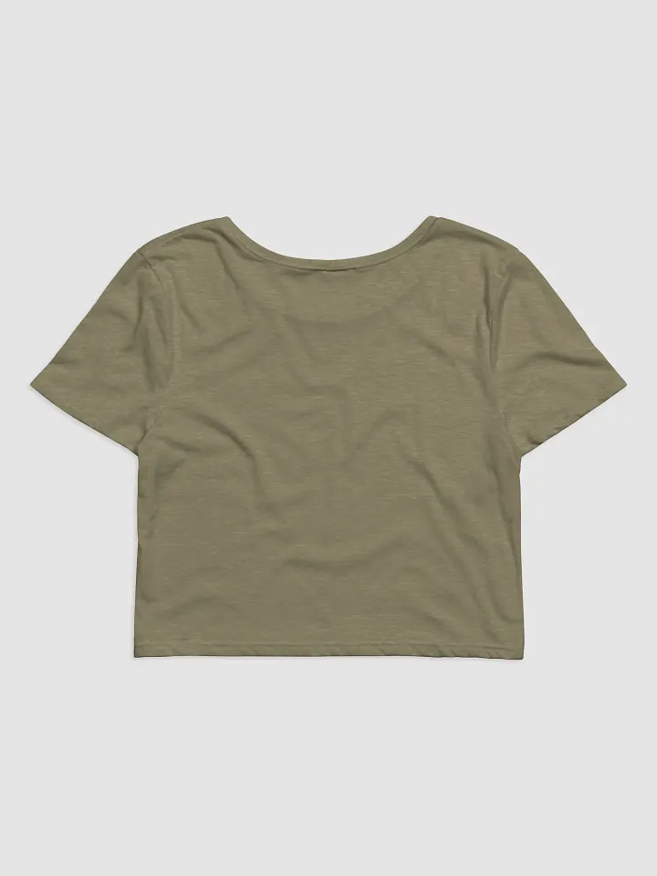 National Dodgeball Association Crop Top (Dark) product image (4)