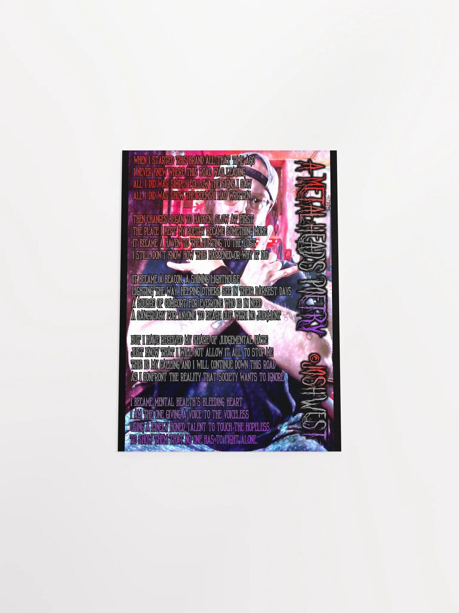 A Metalhead's Poetry poster product image (15)
