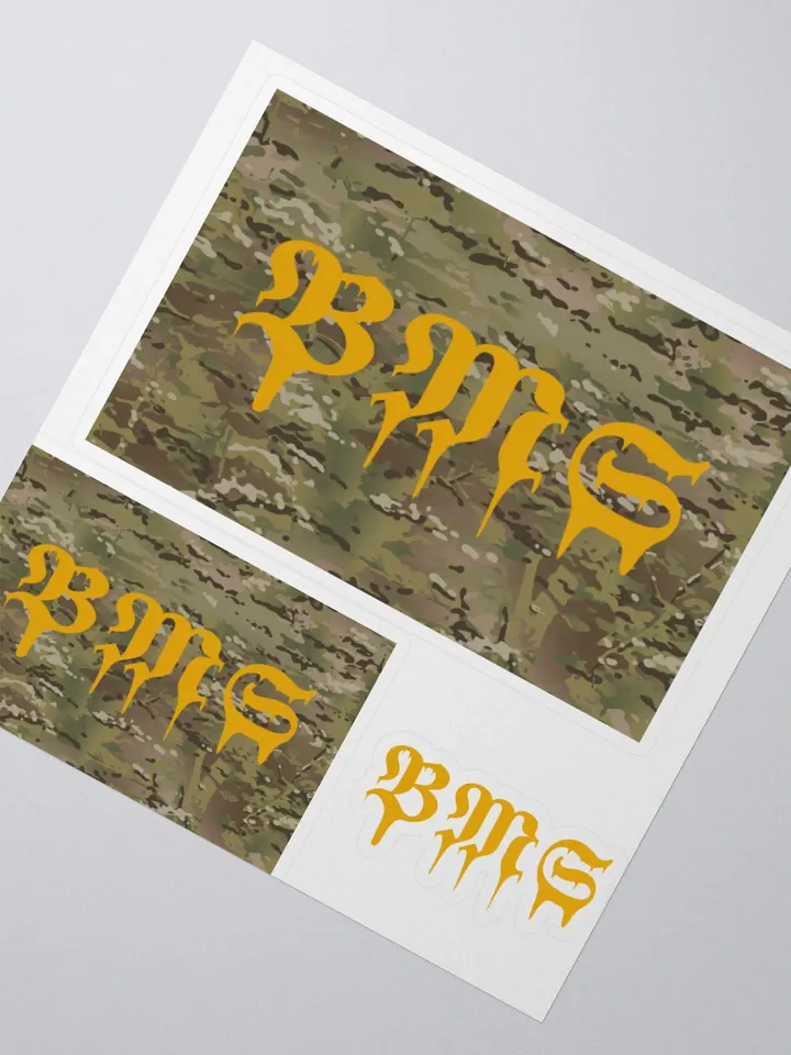 BMG Camo Stickers product image (2)