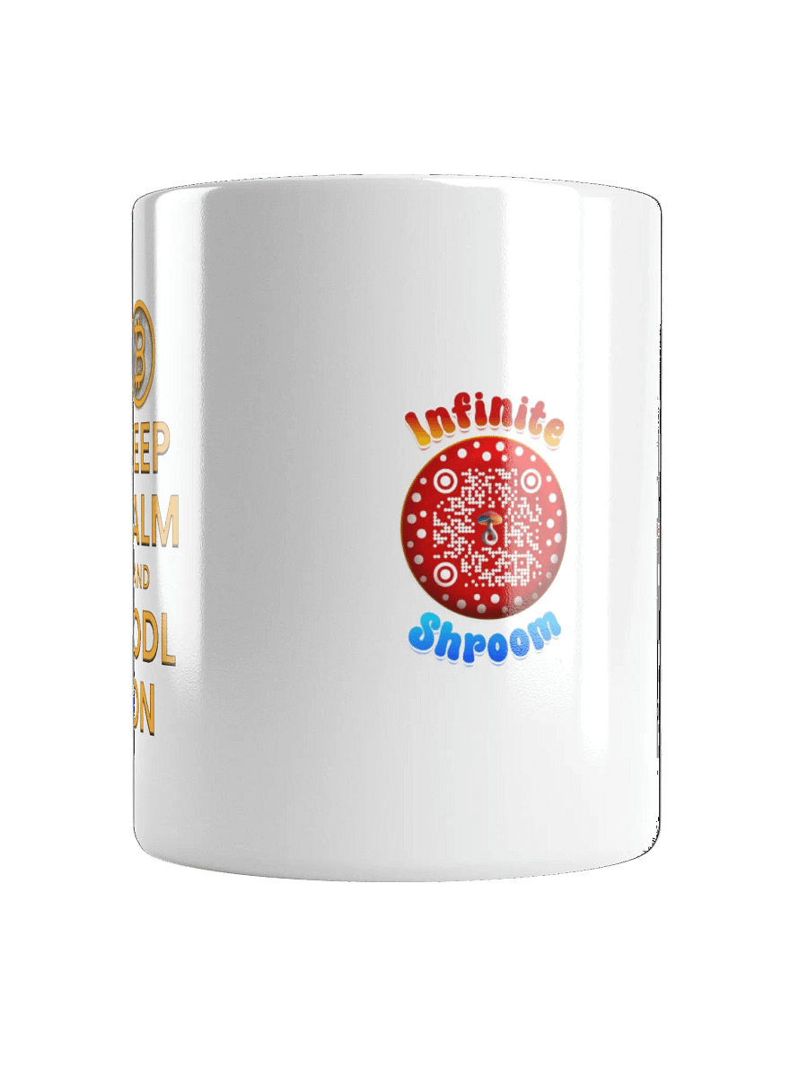 KEEP CALM AND HODL ON WHITE MUG product image (6)
