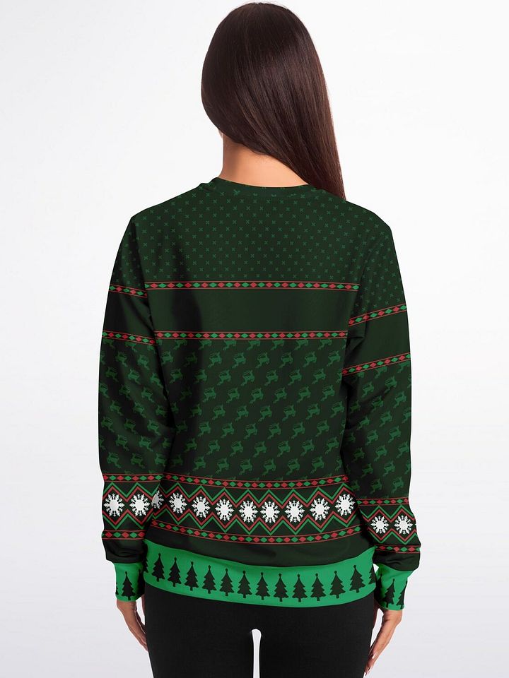Joyful Hedgehog Christmas Sweatshirt – Sledding into Festive Fun product image (2)