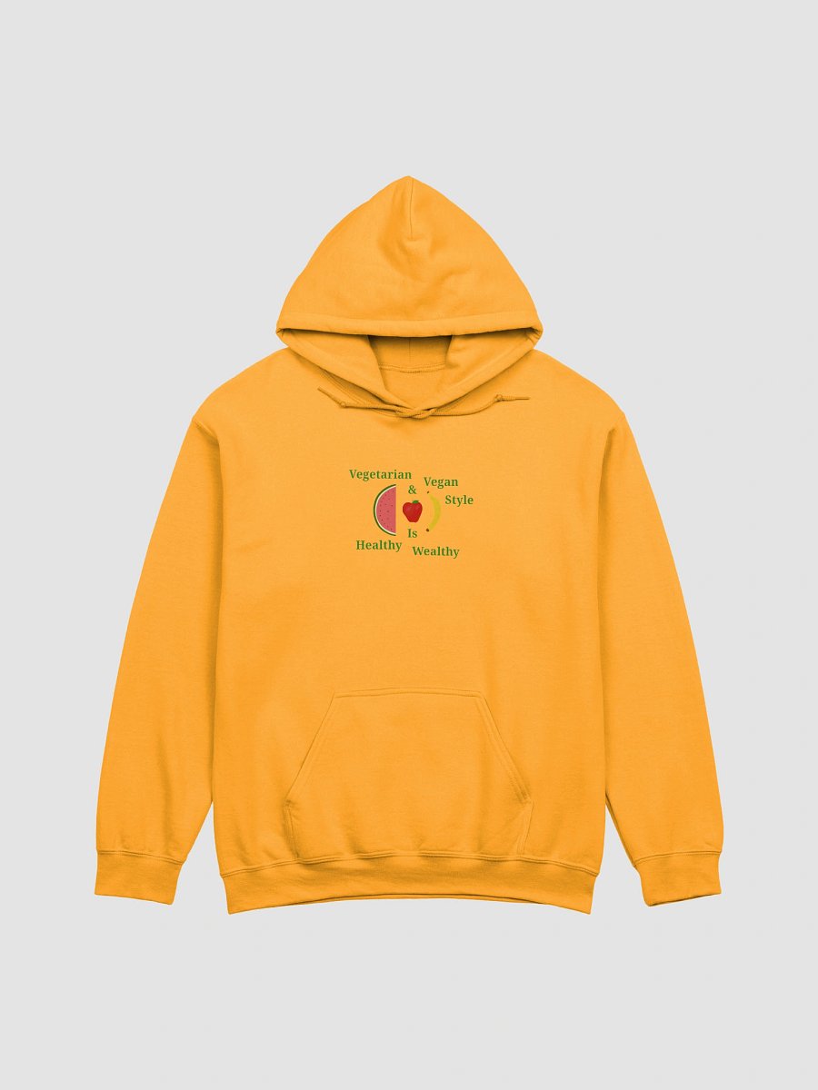 Healthy & Wealthy Vegan Hoodie product image (1)