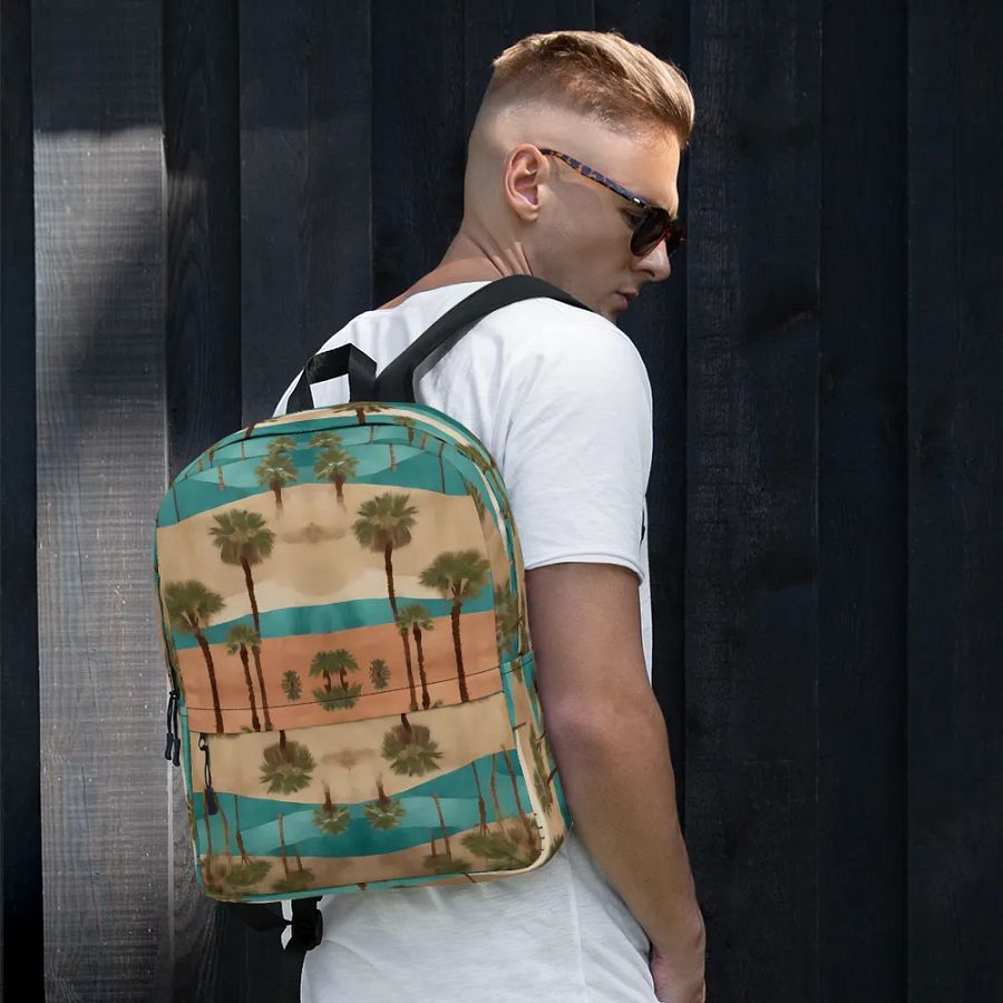 Infinite Palm Trees #3 - Backpack product image (6)