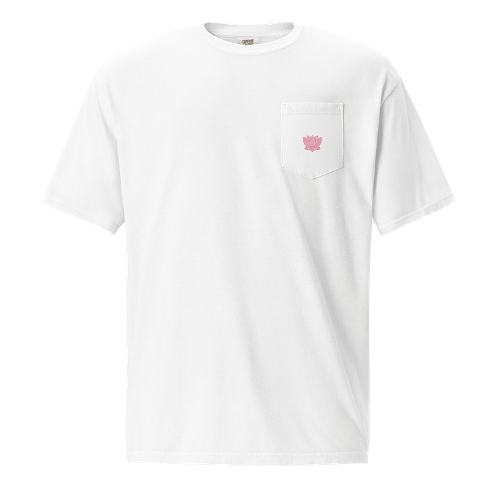 Golden Lotus Unisex Pocket Tee product image (1)