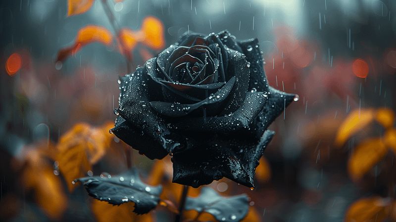 Black Rose Wallpaper Beautiful Aesthetic Visual Desktop Background HD 4k 3840x2160 1920x1080 for PC and Laptop