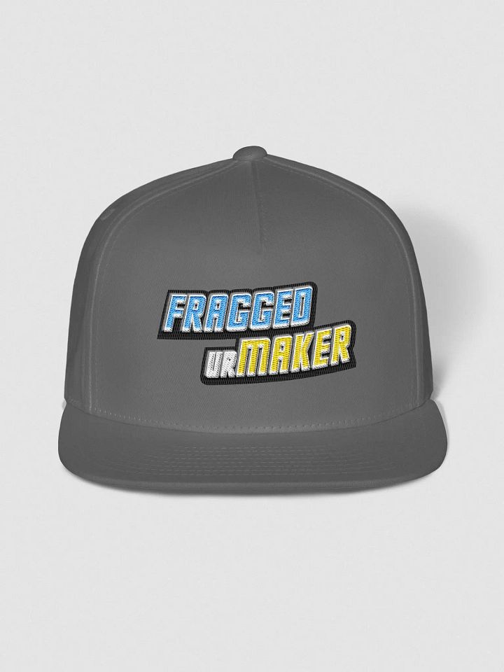 Fragged Flat Snapback Cap product image (4)