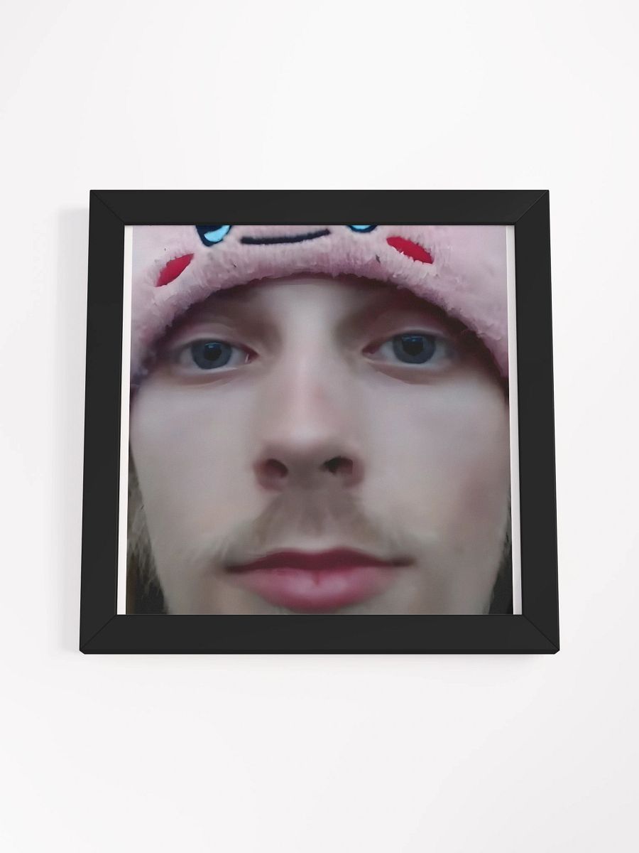 Jon Bruh Face Wood Framed Matte Poster product image (51)