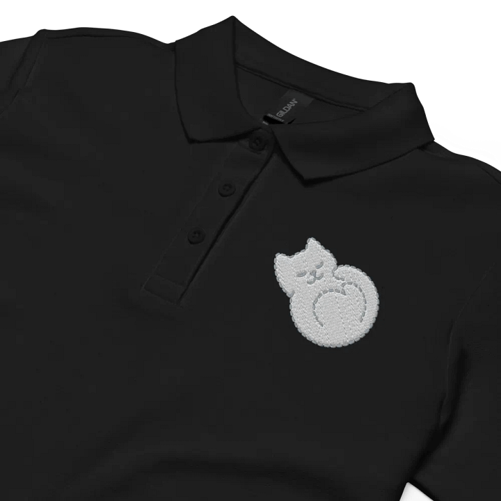 KITTY goes HERE! • women's pique polo shirt by Gildan product image (2)