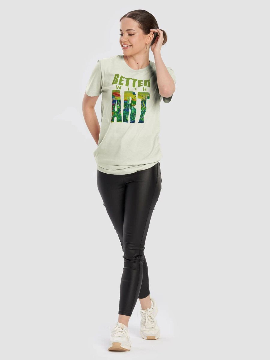 BETTER WITH ART brilliant garden tee product image (10)