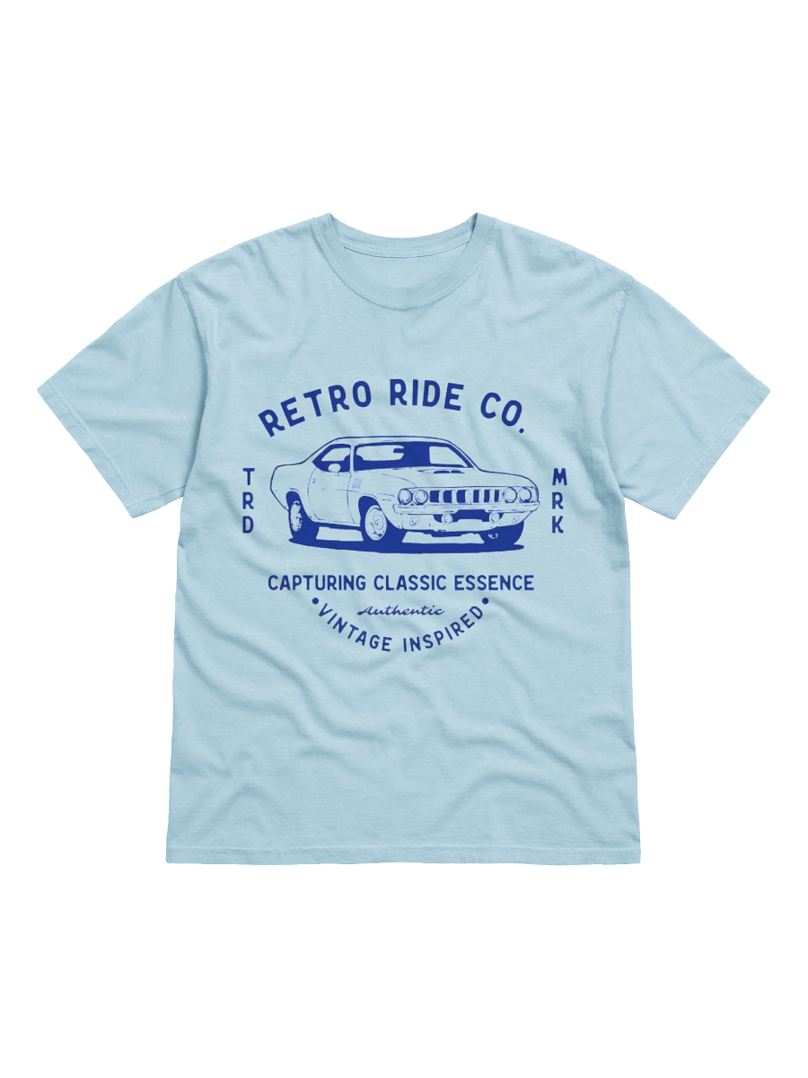 Blue Retro Ride Tee product image (39)