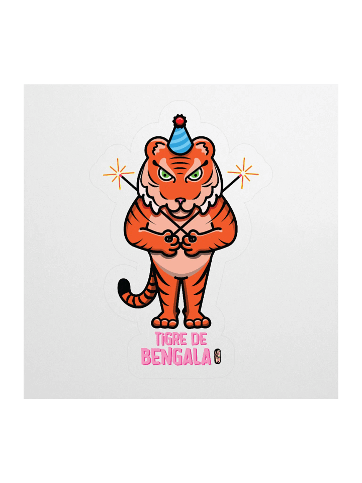 Tigre de Bengala - Sticker (Kiss Cut) product image (1)