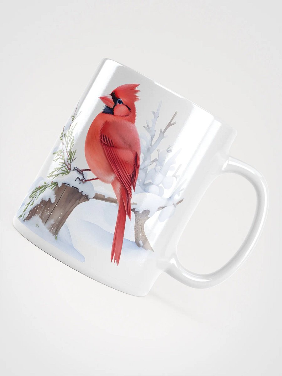 Winter Cardinal Symmetry Mug product image (7)