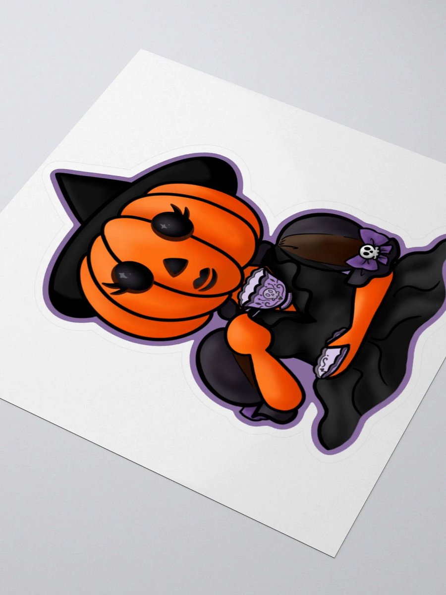 Pumpkin Witch Sticker product image (3)