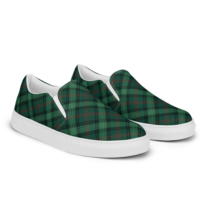 Ross Hunting Tartan Women's Slip-On Shoes product image (3)