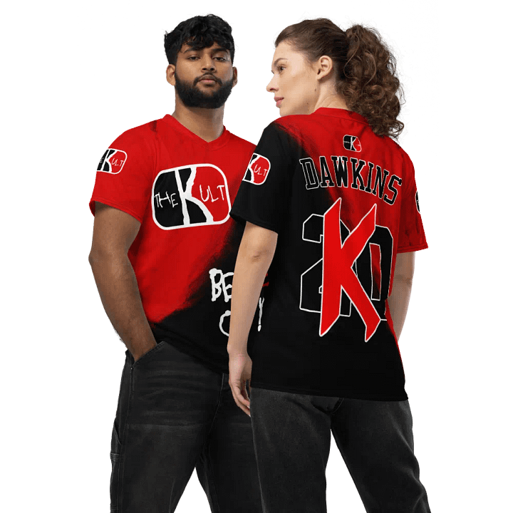 The KULT Red Brush Jersey product image (1)