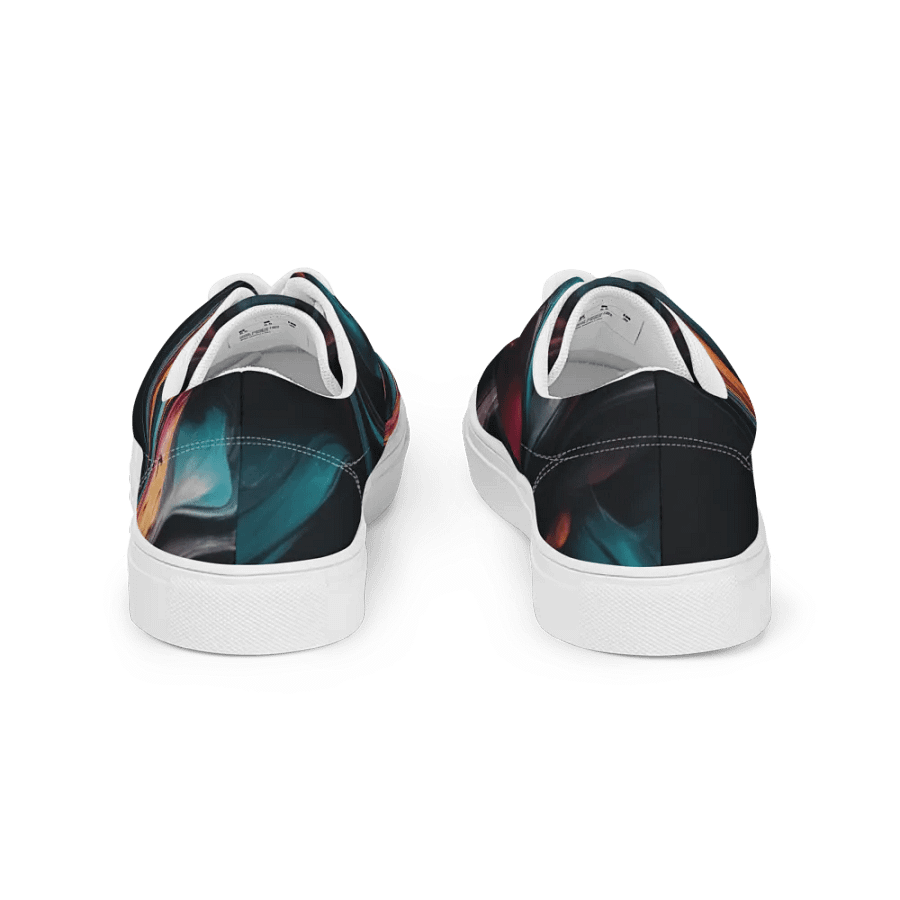 Fluid Motion Lace-Up Canvas Shoes product image (6)