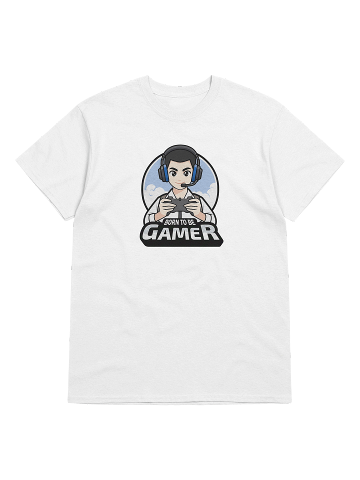 Born to Be Gamer” Heavyweight Unisex T-Shirt product image (1)