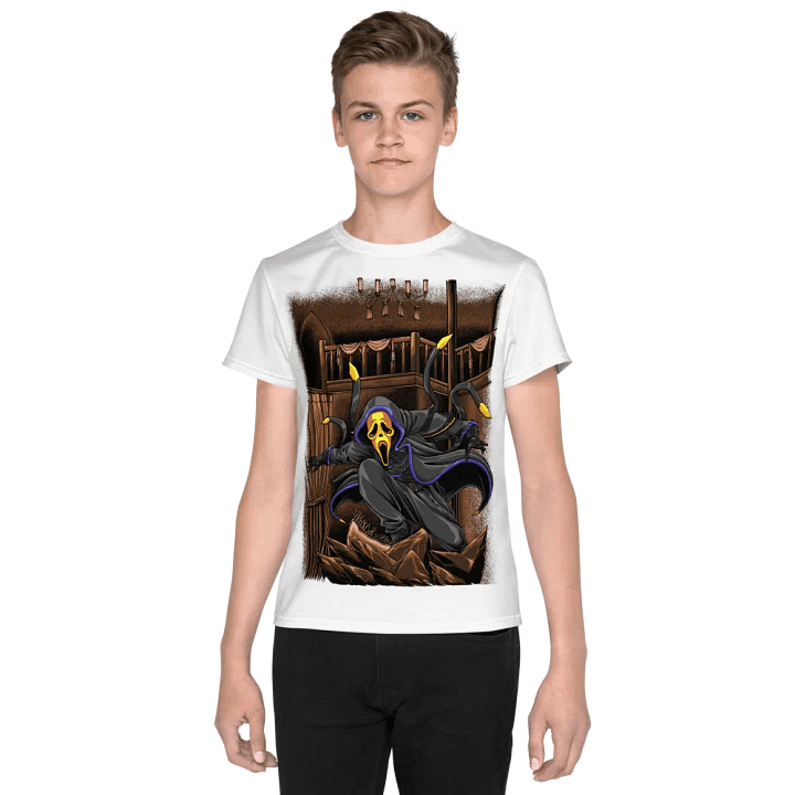 Twisted Masquerade Ghostface Kids Tee product image (1)