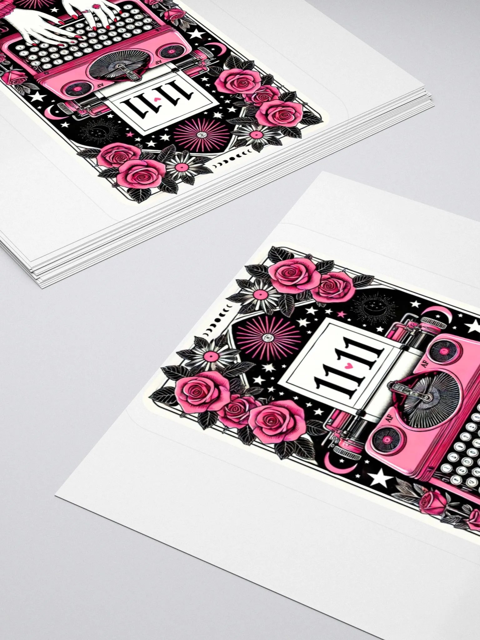 The Writer Tarot Card Sticker product image (4)