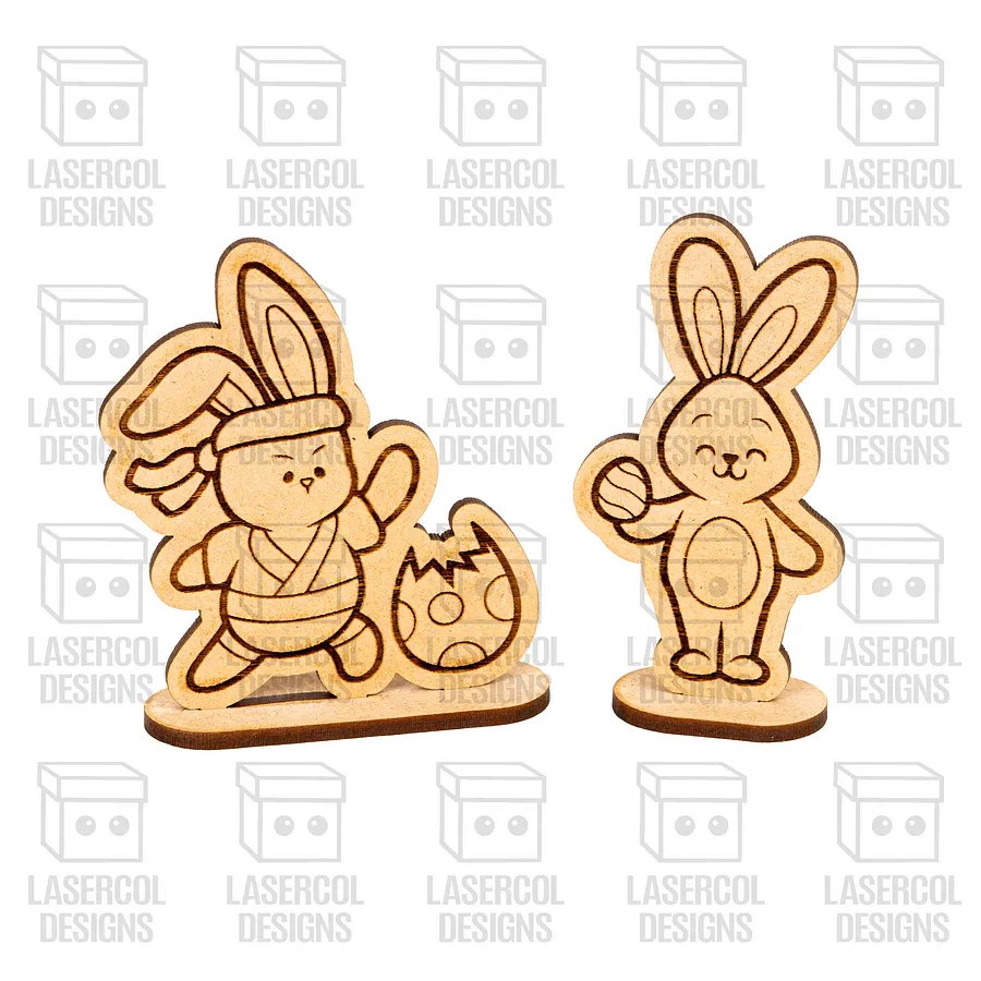 Easter Cutouts With Base Set 7 - Laser Cut Files product image (4)