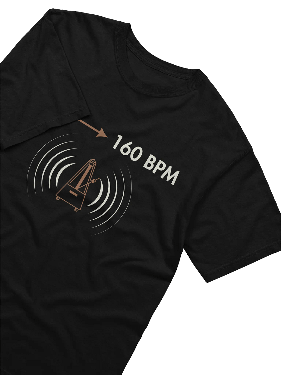 Rhythm Waves Metronome T-Shirt (Beats Per Minute) product image (3)