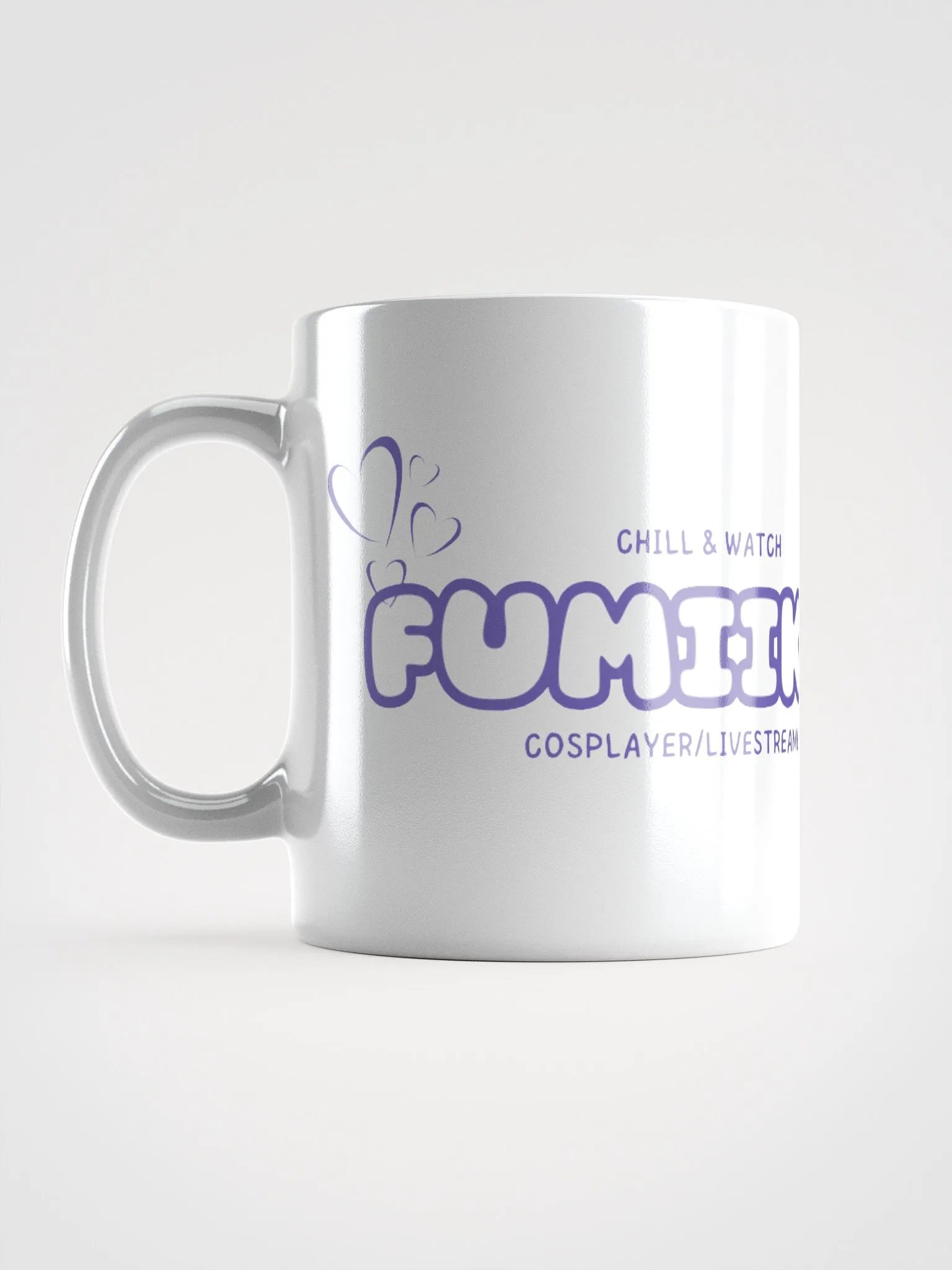 Heartfelt FUMIIKO White Glossy Mug product image (6)