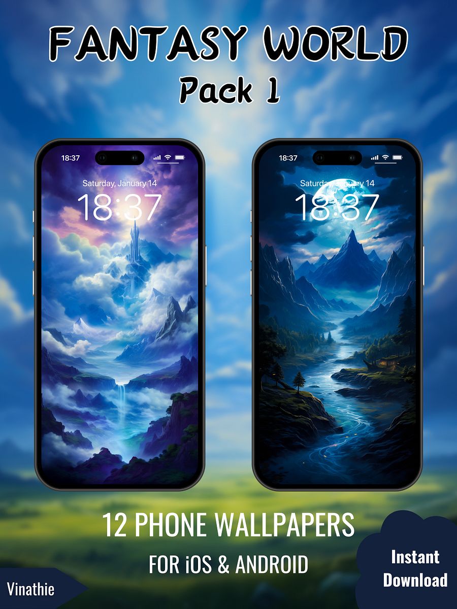 Fantasy World | Pack 1 | Phone Wallpaper product image (4)