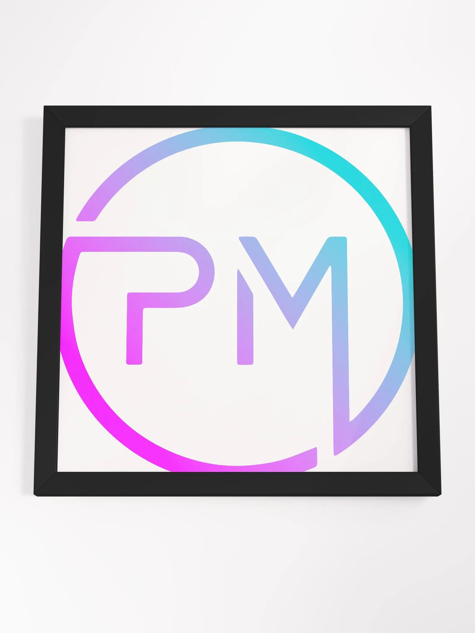 Dynamic PM Logo Framed Poster product image (4)