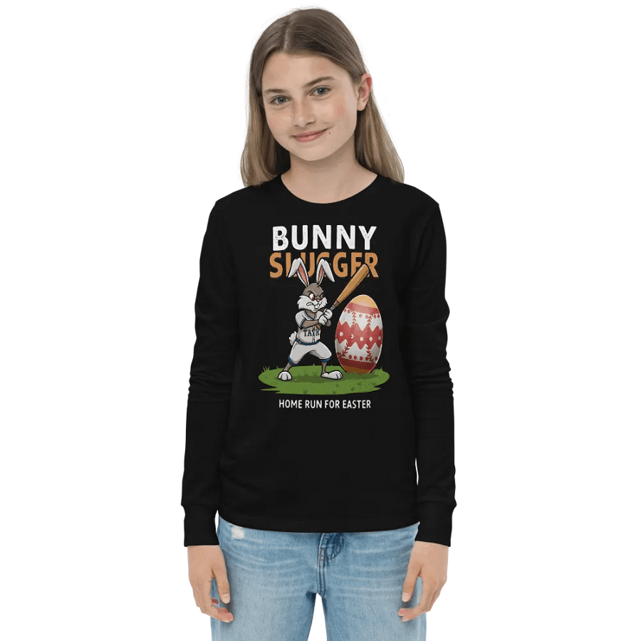 Bunny Slugger Youth Long Sleeve Tee product image (1)