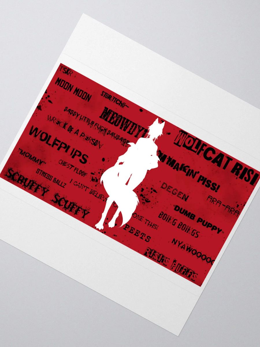 WolfcatRisi Word Wall Sticker product image (4)