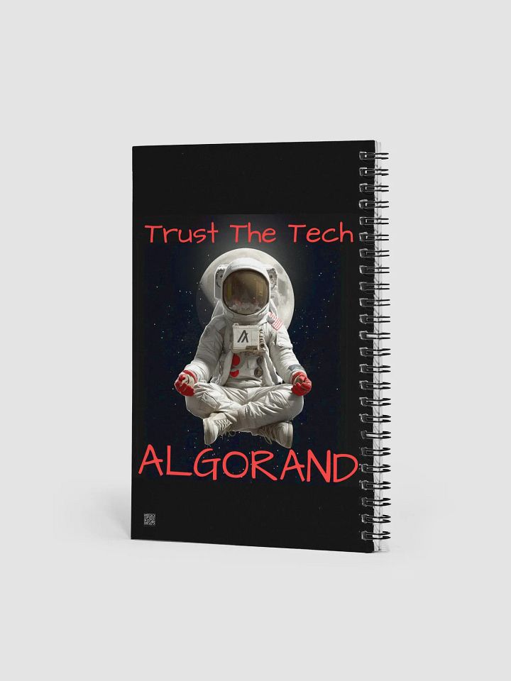 Algorand "Trust The Tech" Spiral Notebook product image (2)