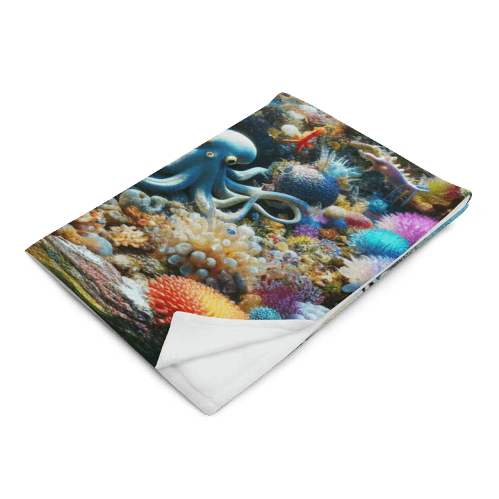 Under The Sea Throw Blanket product image (2)