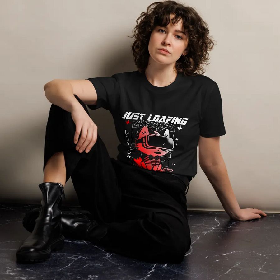 Just Loafing Around || AS Colour Unisex Premium T-Shirt product image (10)