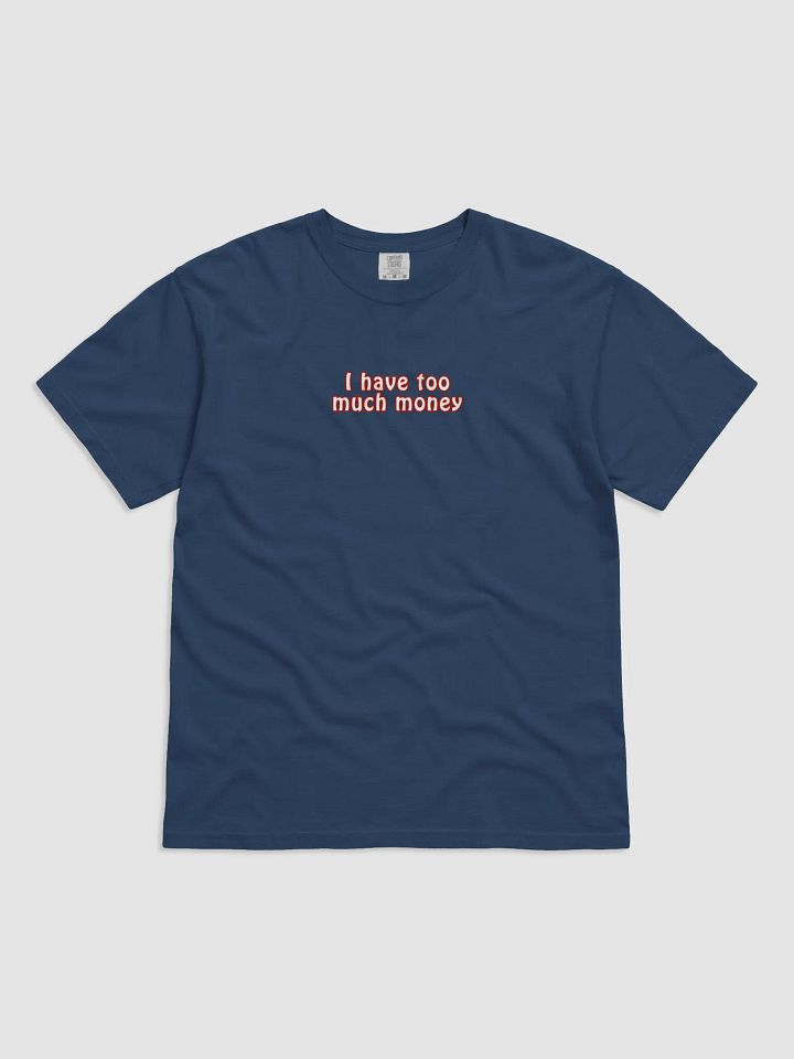 "I Have Too Much Money" T-shirt product image (1)