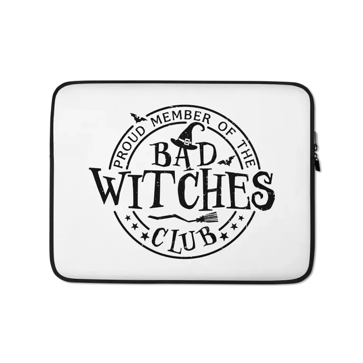 Bad Witches Club Laptop Sleeve product image (1)