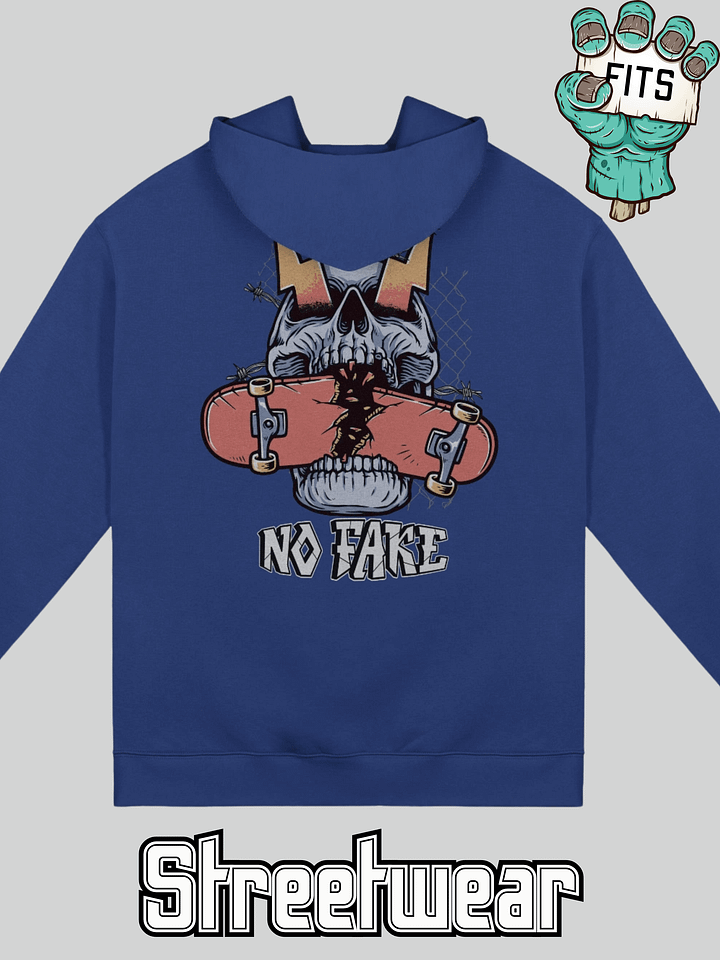 Oversized Heavy Weight Hoodie - No Fake by Freak in the Streets product image (1)