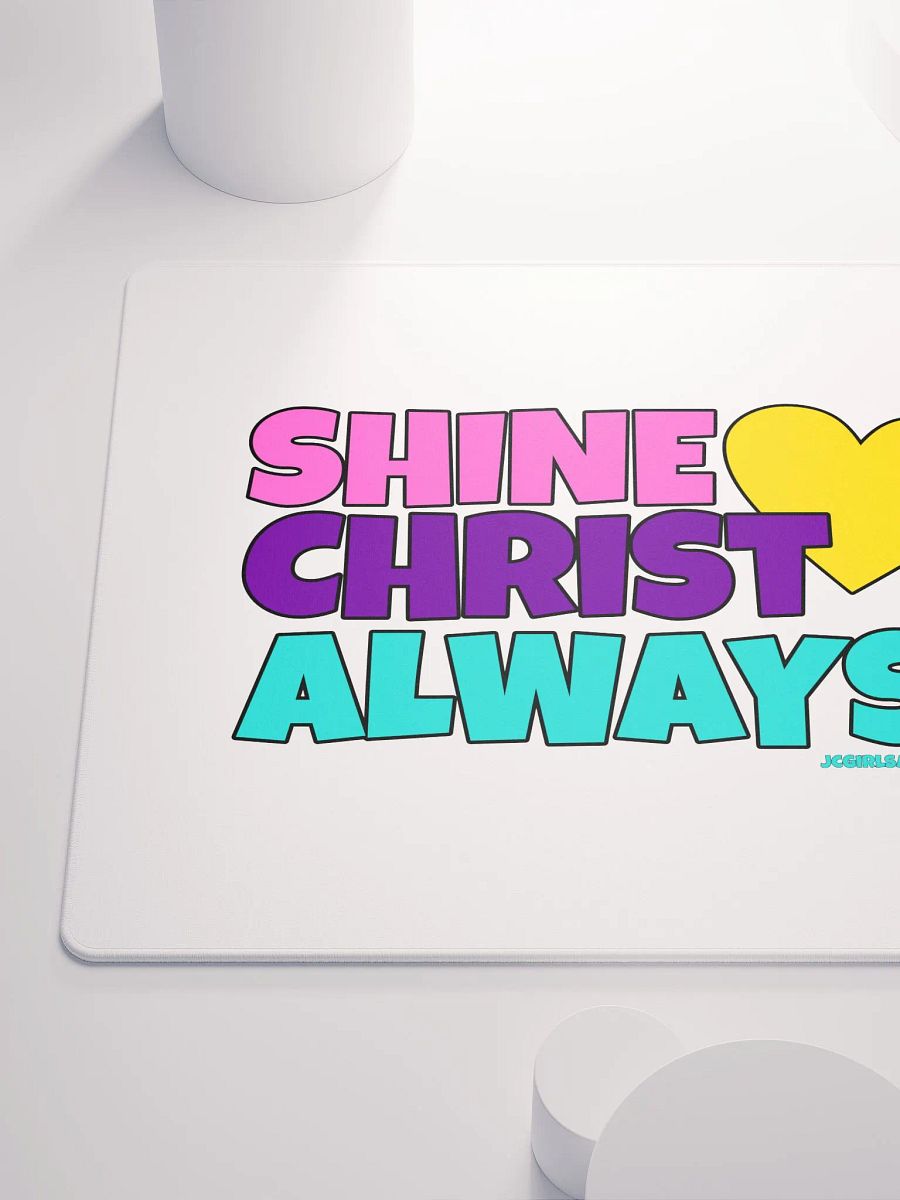 Shine Heart gaming mousepad product image (6)