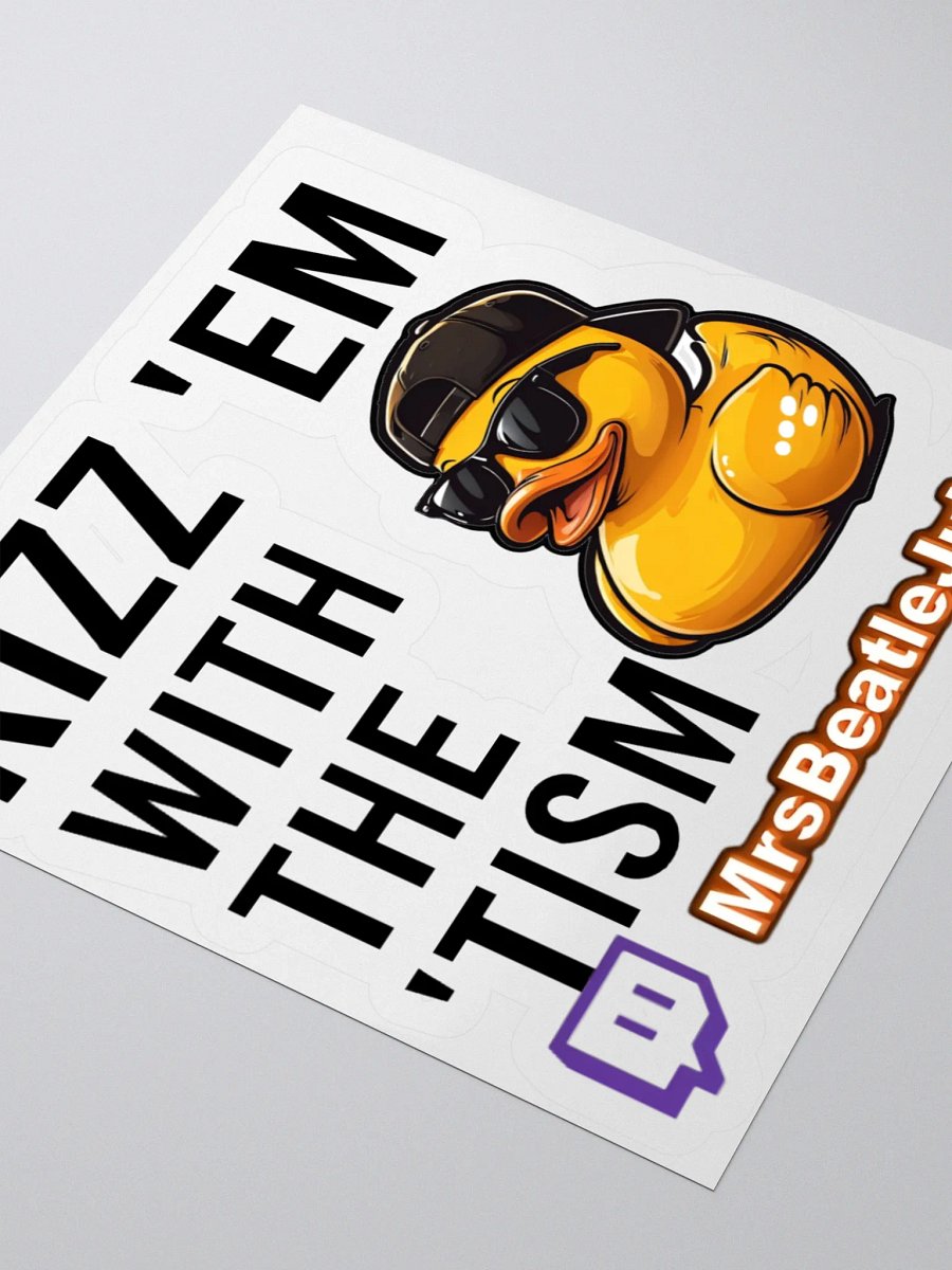 Sticker - Rizz 'Em With The 'Tism product image (3)
