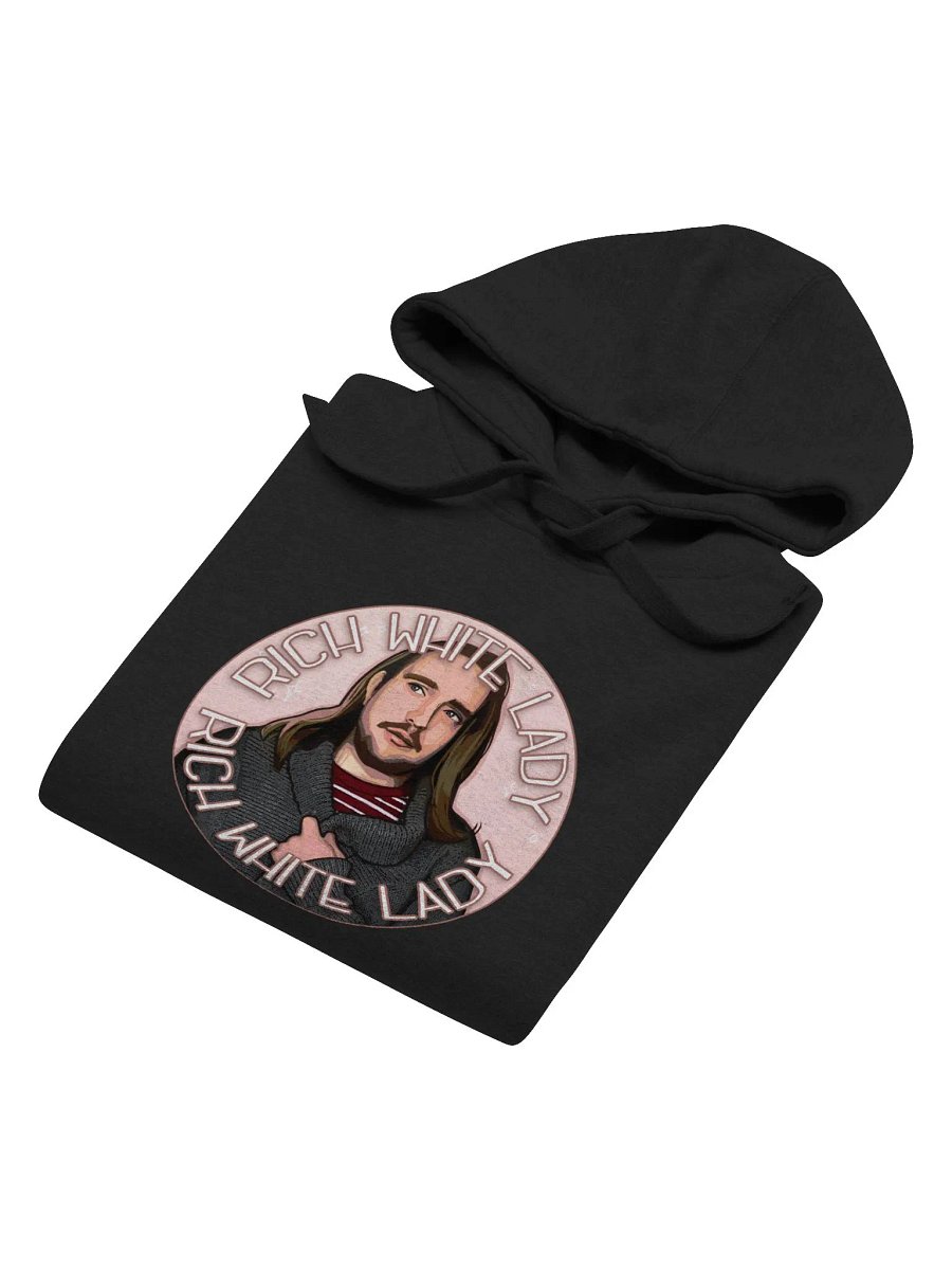 Rich White Lady Portrait Hoodie product image (3)