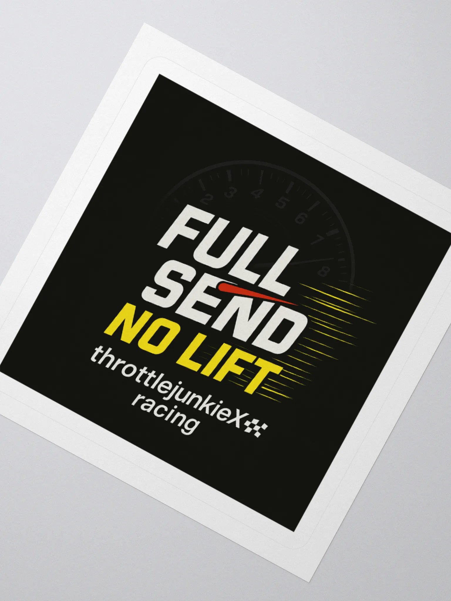 FULL SEND NO LIFT Kiss Cut Stickers product image (8)