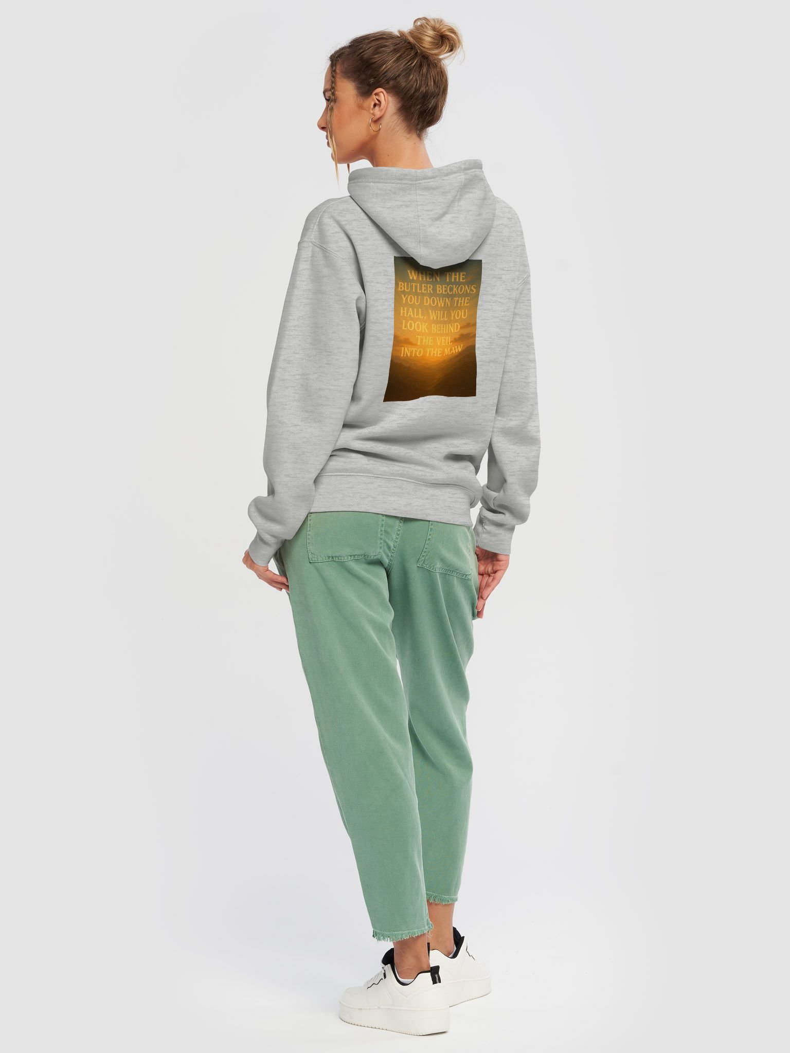 ALTARÆ “Nest of Dawn” Hoodie – Silver Sky product image (6)