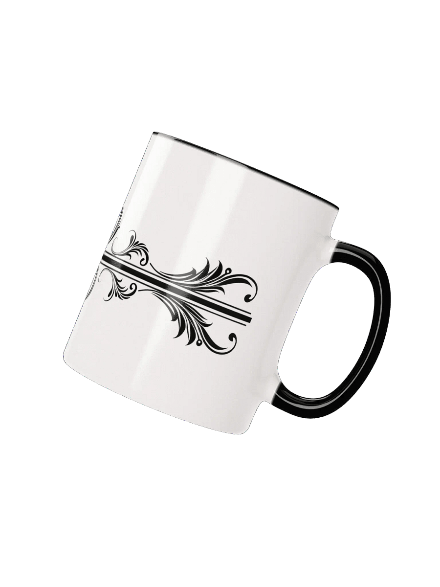 Symmetrical Ornamental Elegance Ceramic Mug product image (3)
