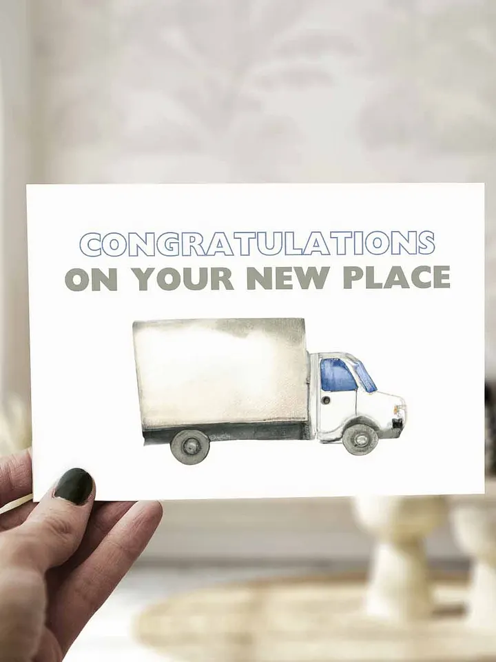 Congratulations on your new place card product image (1)