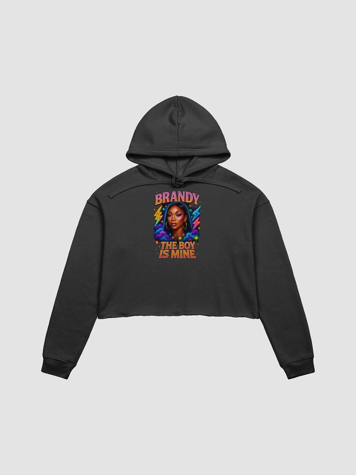 Brandy Neon Glamour Crop Hoodie product image (2)