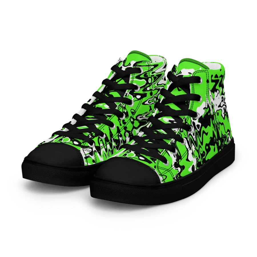 cybergreen high top canvas shoes (womens) product image (3)