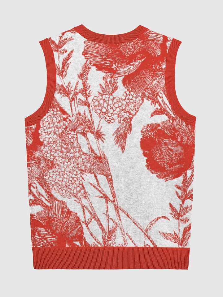 Floral Verve Knitted Vest product image (2)