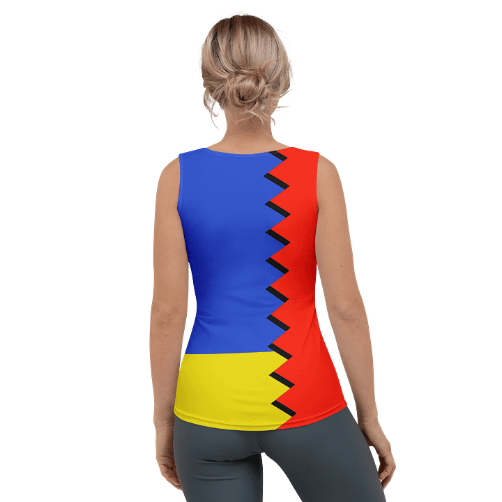 Hedgehog Zone All-Over Print Tight Tank product image (2)