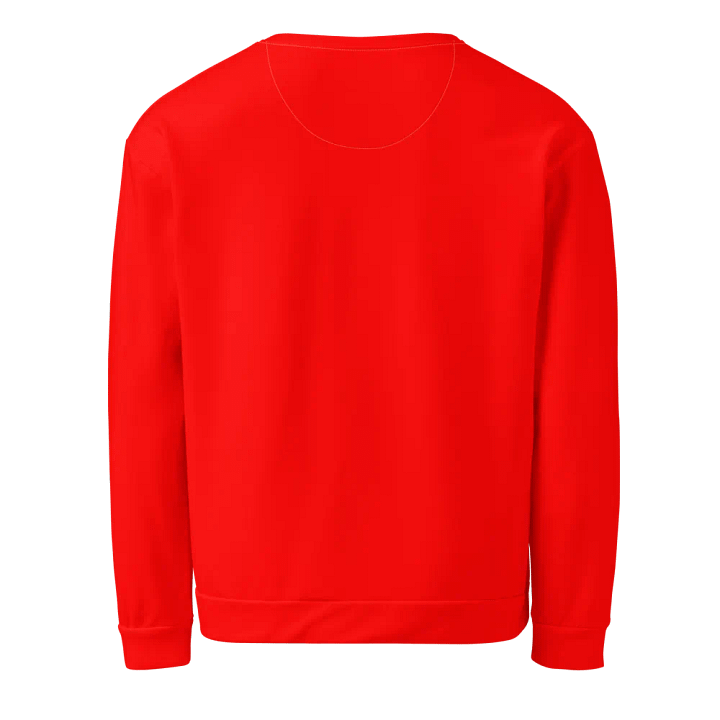 Plain Color Red Sweatshirt product image (2)
