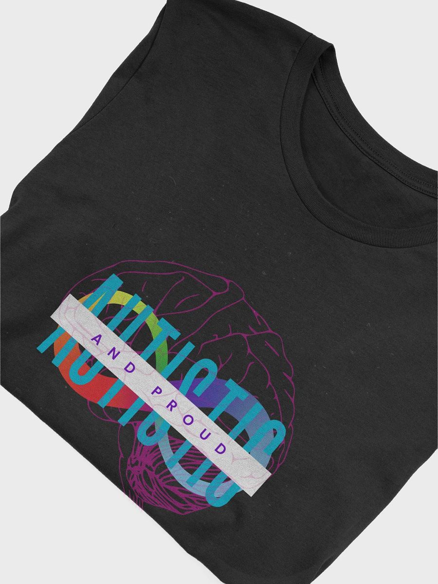 Autistic and Proud Infinity Brain Shirt product image (4)